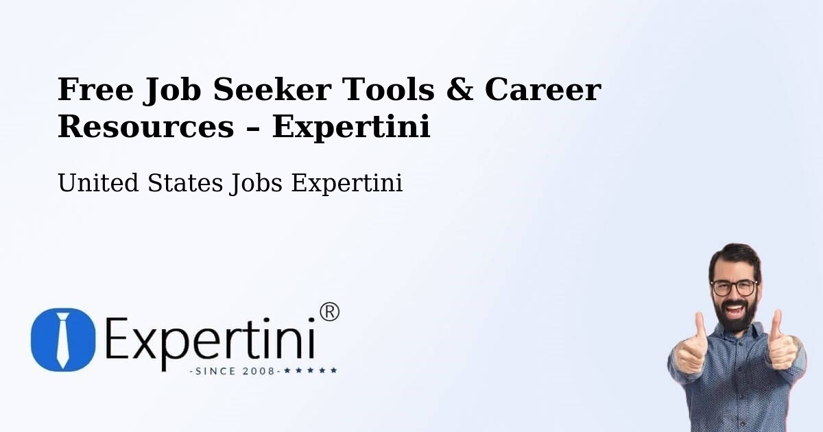 Free Job Seeker Tools & Career Resources – Gardendale - Gardendale, United States Jobs Expertini
